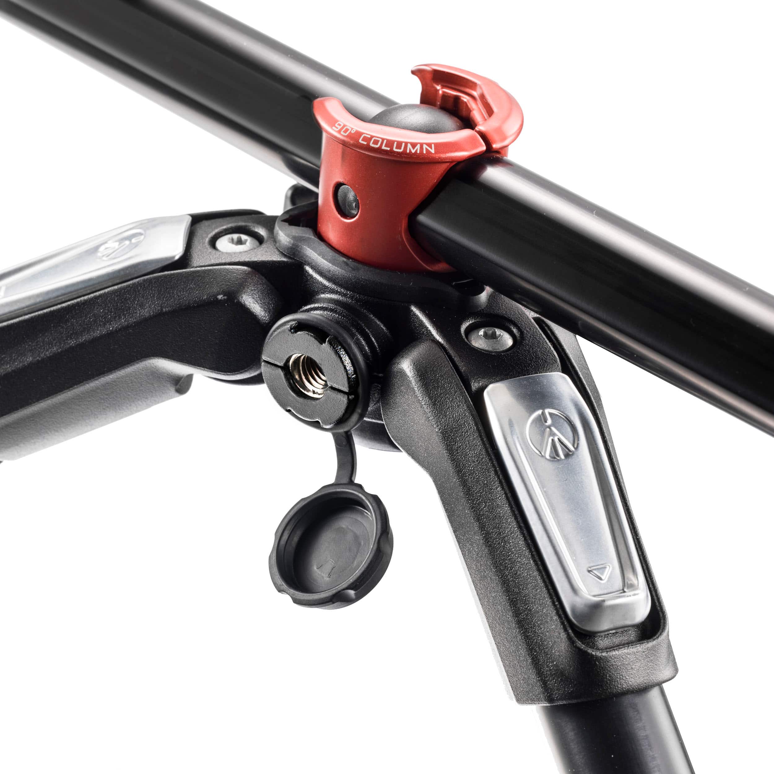 Alt View 24. Manfrotto - MK055XPRO3-3W Aluminum Tripod with 3-Way Pan/Tilt Head.