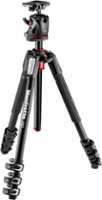 Manfrotto - MK190XPRO4-BHQ2 Aluminum Tripod with XPRO Ball Head and 200PL QR Plate - Angle_Zoom