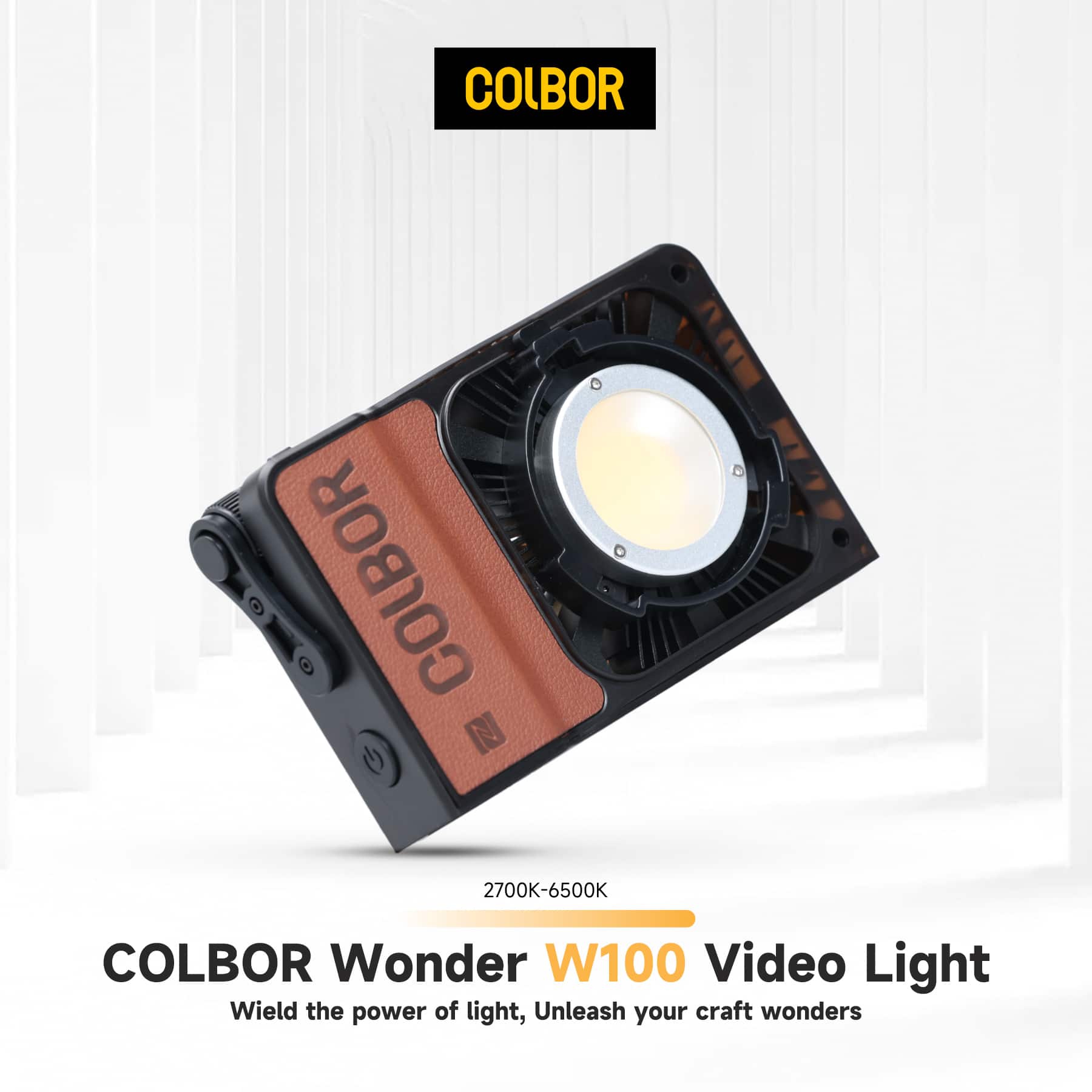 COLBOR Wonder W100 Video Light: Wield the power of light, Unleash your craft wonders.