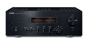 Yamaha A-S1200 2.0-Ch. Integrated Amplifier - Black - Front_Zoom