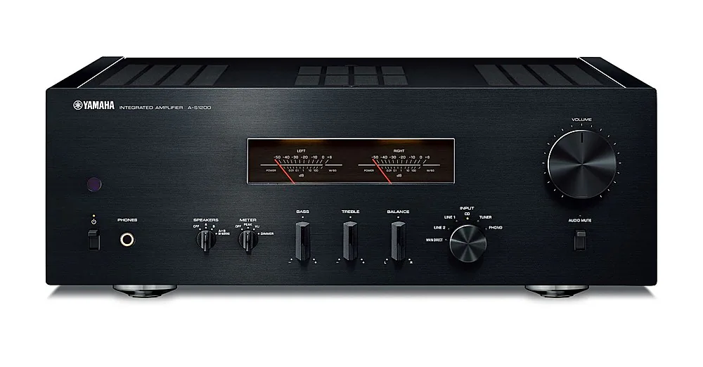 Yamaha - A-S1200 2.0-Ch. Integrated Amplifier - Black