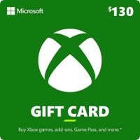 Microsoft - Xbox $130 Gift Card [Digital] - Front_Zoom