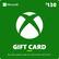 Front. Microsoft - Xbox $130 Gift Card - Green.