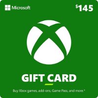 Microsoft - Xbox $145 Gift Card [Digital] - Front_Zoom