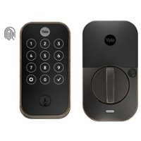 Yale - Assure Lock 2 - Smart Lock Wi-Fi Deadbolt with Touchscreen Keypad | Fingerprint Access - Oil Rubbed Bronze - Front_Zoom
