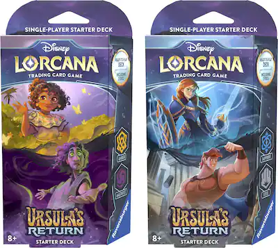 Disney - Lorcana: Ursulas Return - Single-Player Starter Deck - Styles May Vary Disney - Lorcana: Ursulas Return - Single-Player Starter Deck - Styles May Vary