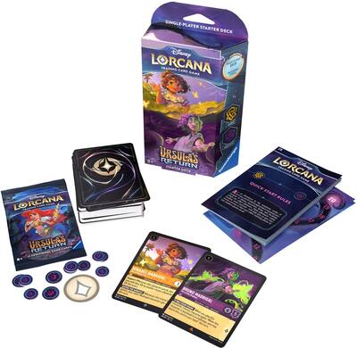 Disney - Lorcana: Ursulas Return - Single-Player Starter Deck - Styles May Vary Disney - Lorcana: Ursulas Return - Single-Player Starter Deck - Styles May Vary