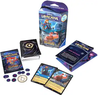 lorcana starter decks in order DISNEY TCG - THE FIRST CHAPTER DECK from familiar friends to fantastical new ones Lorcana Starter Decks - List