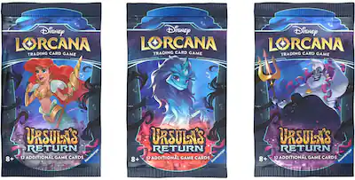 Disney Lorcana: Ursula's Return Booster Box 24 Packs (288 Lorcana Cards) 11098342 - Best Buy Disney Lorcana: Ursula's Return Booster Box 24 Packs (288 Lorcana Cards) 11098342 - Best Buy