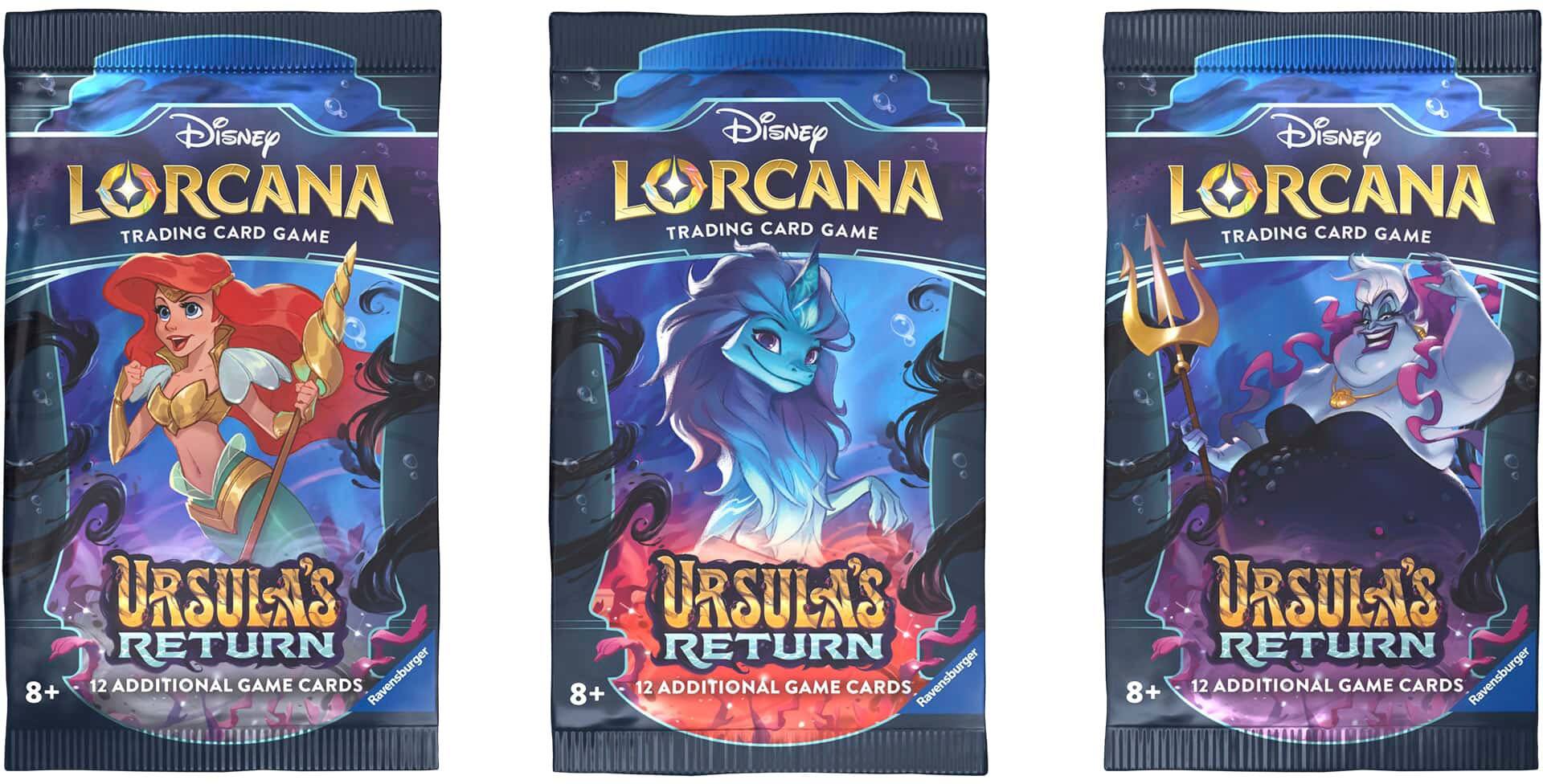 Alt View 11. Lorcana - Disney Lorcana: Ursula’s Return - Booster Box - 24 Packs (288 Lorcana Cards).