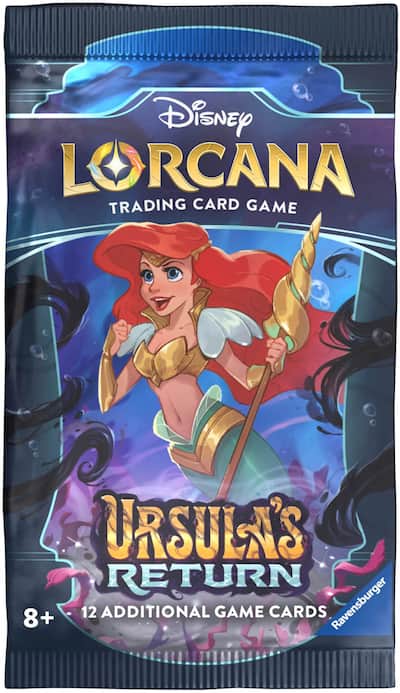 Disney Lorcana: Ursula's Return Booster Box 24 Packs (288 Lorcana Disney Lorcana: Ursula's Return Booster Box 24 Packs (288 Lorcana