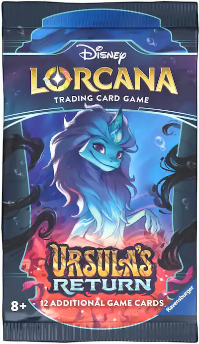Disney - Lorcana: Ursulas Return - Booster Box - 24 Packs (288 Lorcana Cards) Disney - Lorcana: Ursulas Return - Booster Box - 24 Packs (288 Lorcana Cards)