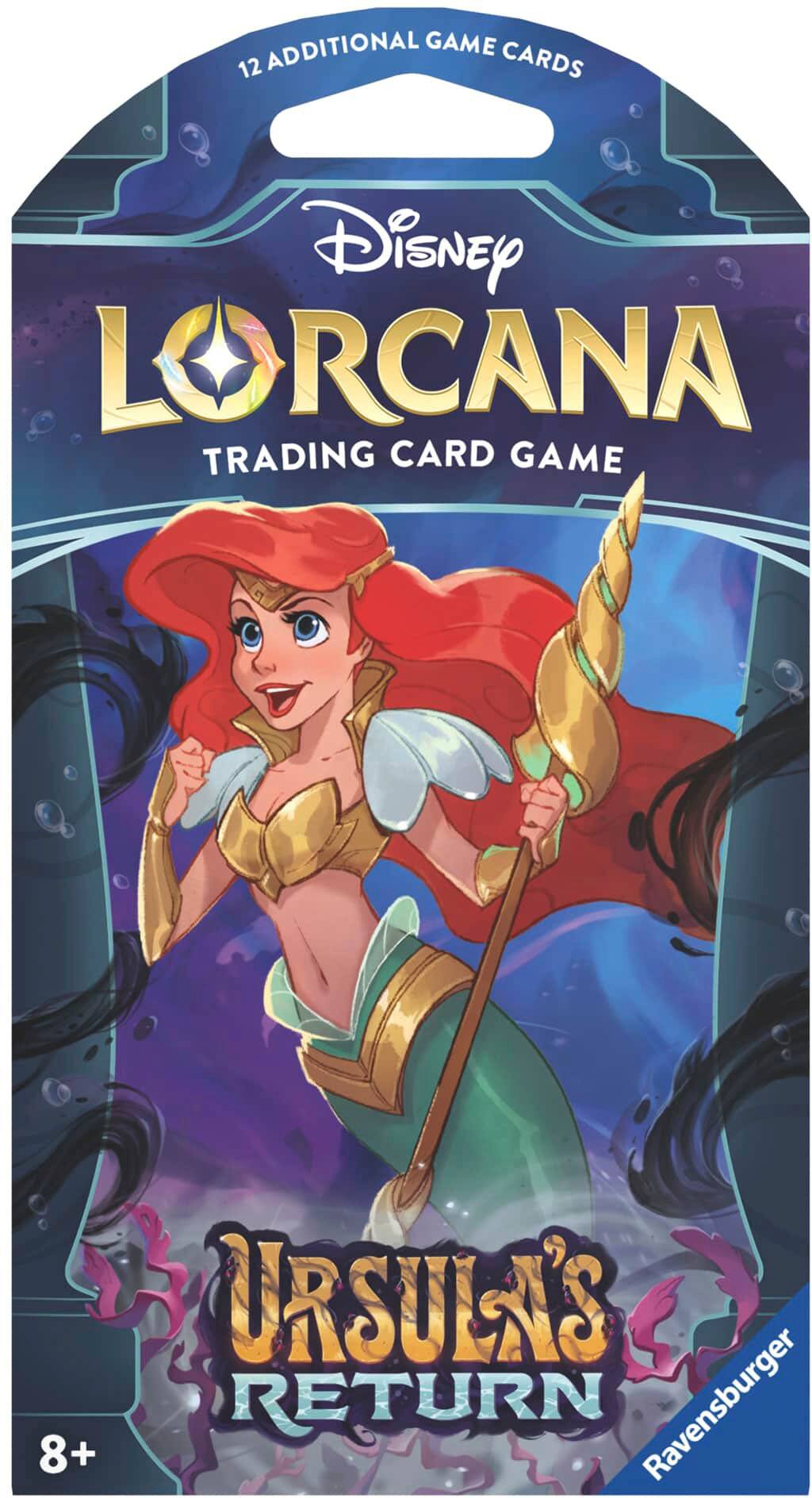 Alt View 11. Lorcana - Disney Lorcana: Ursula’s Return Sleeved Booster - Styles May Vary.