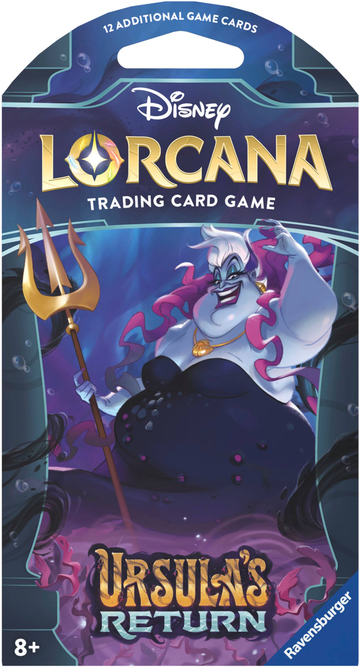 Alt View 12. Lorcana - Disney Lorcana: Ursula’s Return Sleeved Booster - Styles May Vary.
