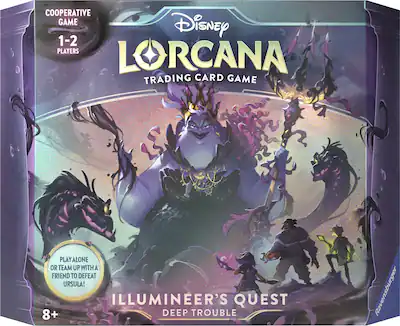 Disney Lorcana: Ursula's Return Illumineer's Quest: Deep Trouble Trading Card Game 11098356 - Best Buy Disney Lorcana: Ursula's Return Illumineer's Quest: Deep Trouble Trading Card Game 11098356 - Best Buy