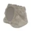 Angle. Victrola - Outdoor Wireless Bluetooth Solar Rock Speaker Connect (Each) - Stone.