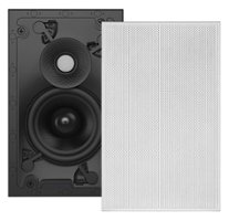 Sonance - VX46 RECTANGLE SINGLE SPEAKER - Visual Experience Series 4" Small Rectangle 2-Way Speaker (Each) - Paintable White - Front_Zoom