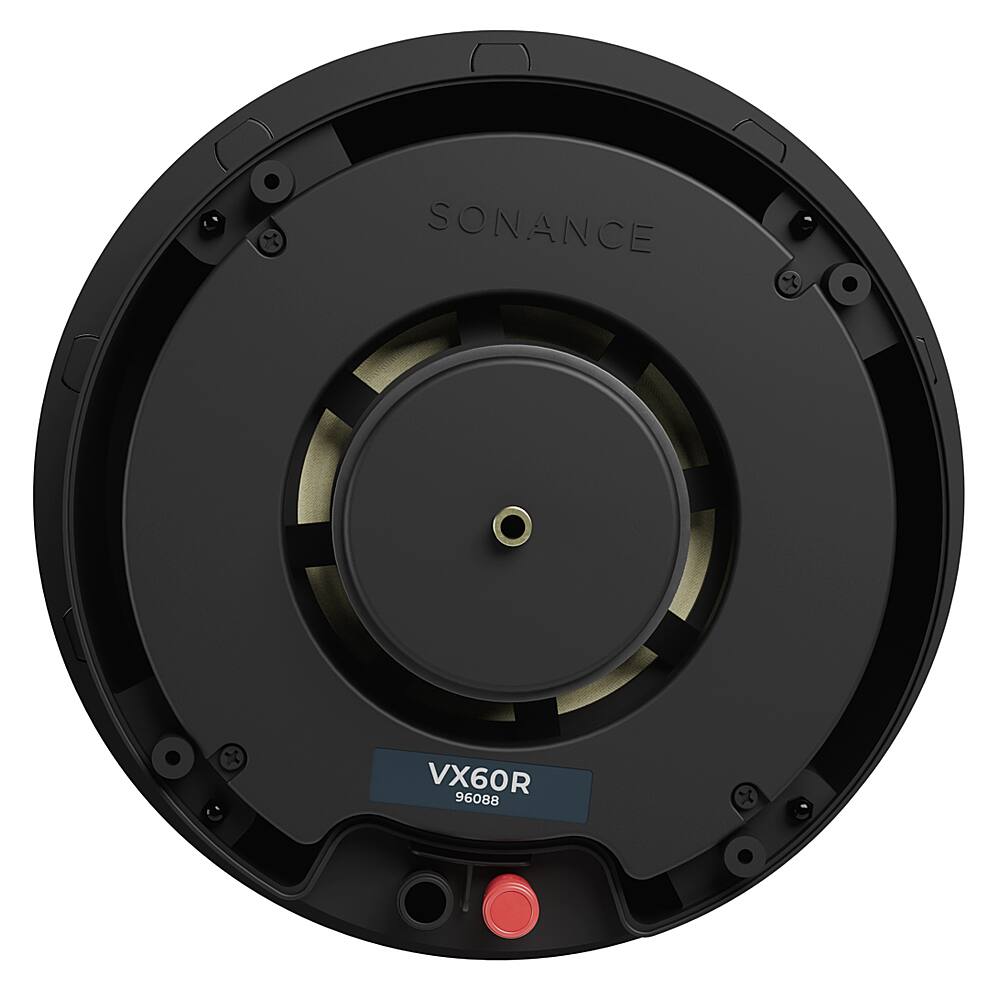 Alt View 12. Sonance - VX60R SINGLE SPEAKER - Visual Experience Series 6" Medium Round 2-Way Speaker (Each) - Paintable White.