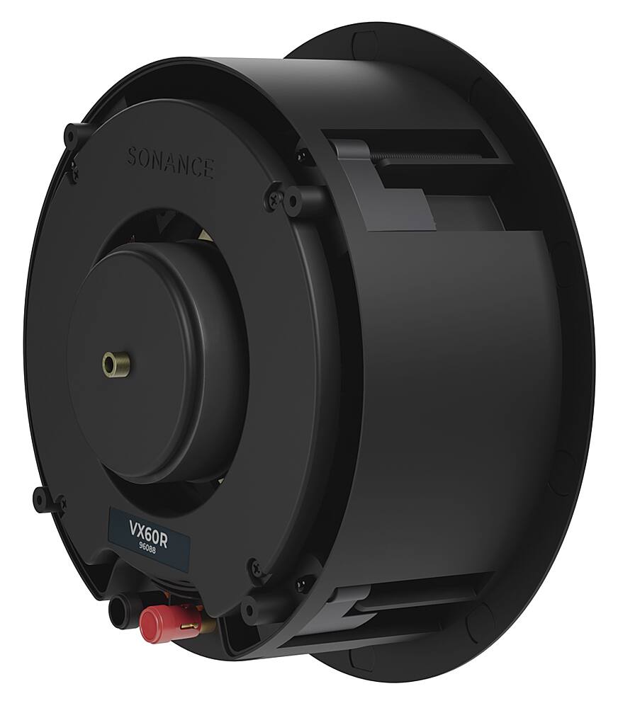 Alt View 13. Sonance - VX60R SINGLE SPEAKER - Visual Experience Series 6" Medium Round 2-Way Speaker (Each) - Paintable White.