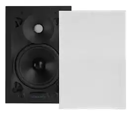 Sonance - VX66 RECTANGLE SINGLE SPEAKER - Visual Experience Series 6" 2-Way In Wall Speaker (Each) - Paintable White