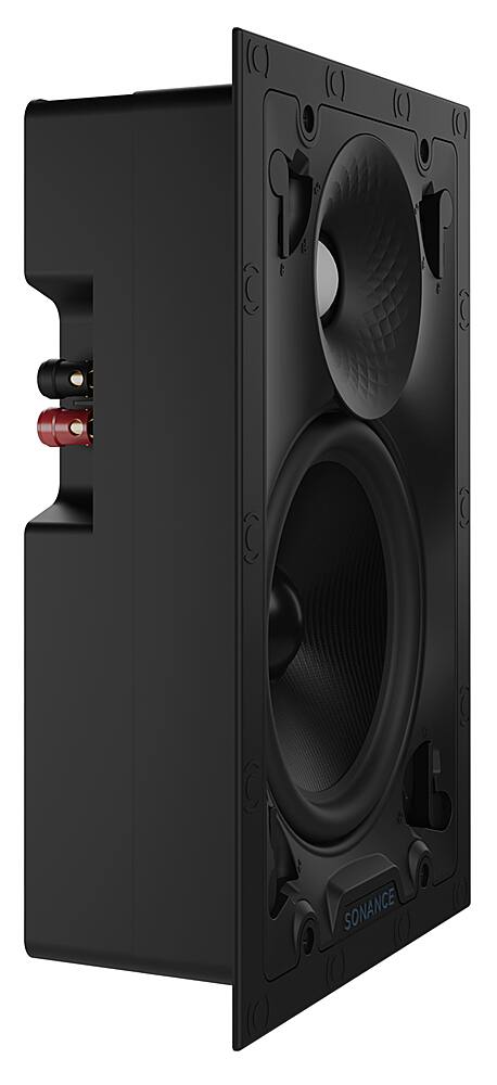 Alt View 15. Sonance - VX66 RECTANGLE SINGLE SPEAKER - Visual Experience Series 6" Medium Rectangle 2-Way Speaker (Each) - Paintable White.