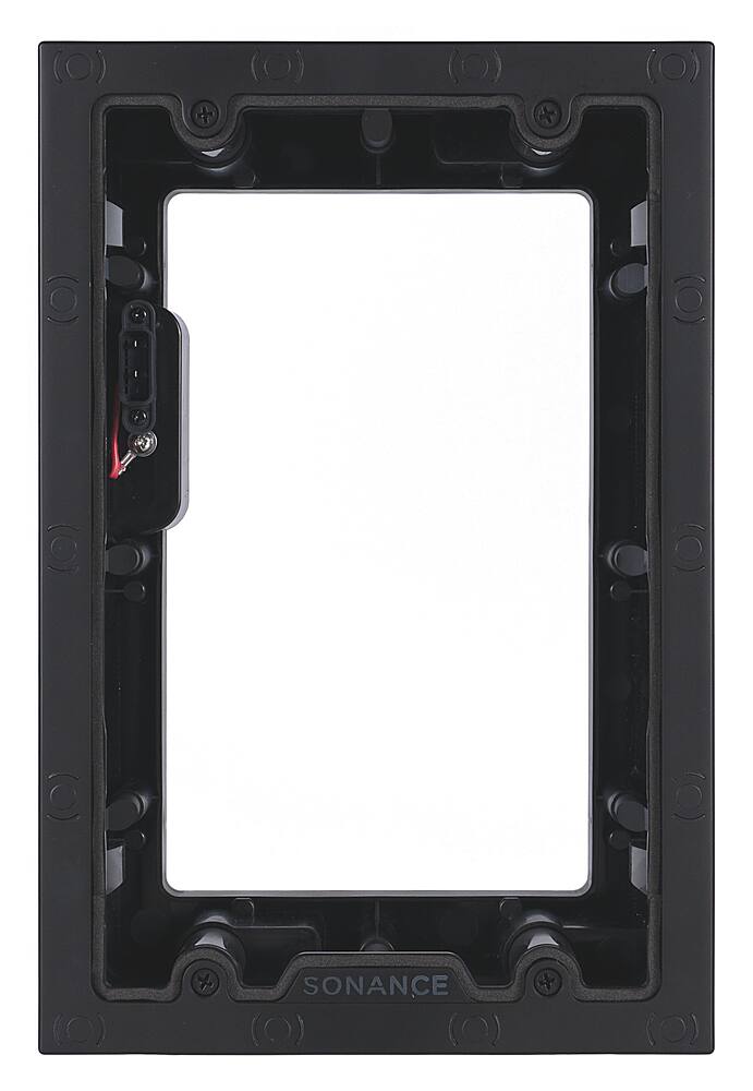 Alt View 18. Sonance - VX66 RECTANGLE SINGLE SPEAKER - Visual Experience Series 6" Medium Rectangle 2-Way Speaker (Each) - Paintable White.