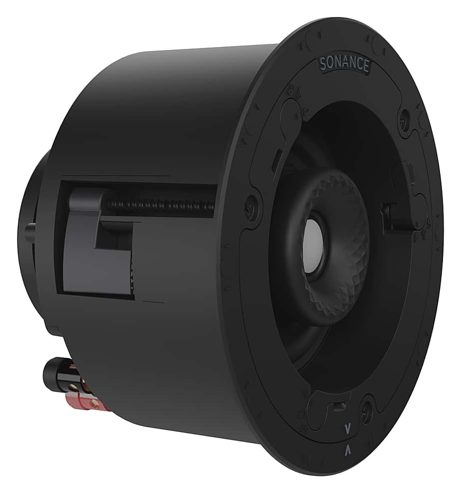 Alt View 15. Sonance - VX46R SINGLE SPEAKER - Visual Experience Series 4" Small Round 2-Way Speaker (Each) - Paintable White.