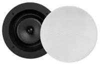 Sonance - VX80R SINGLE SPEAKER - Visual Experience Series 8" Large Round 2-Way Speaker (Each) - Paintable White - Front_Zoom