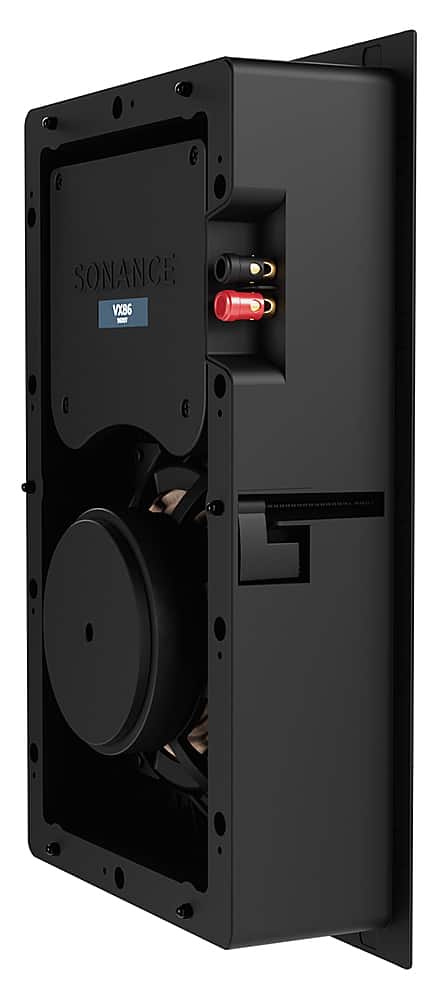 Alt View 13. Sonance - VX86 RECTANGLE SINGLE SPEAKER - Visual Experience Series 8" Large Rectangle 2-Way Speaker (Each) - Paintable White.