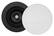 Front. Sonance - VX64R SINGLE SPEAKER - Visual Experience Series 6" Medium Round 2-Way Speaker (Each) - Paintable White.