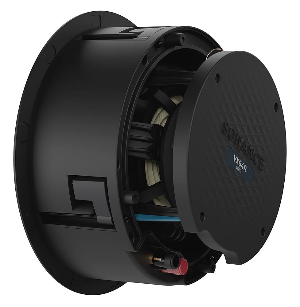 Alt View 11. Sonance - VX64R SINGLE SPEAKER - Visual Experience Series 6" Medium Round 2-Way Speaker (Each) - Paintable White.