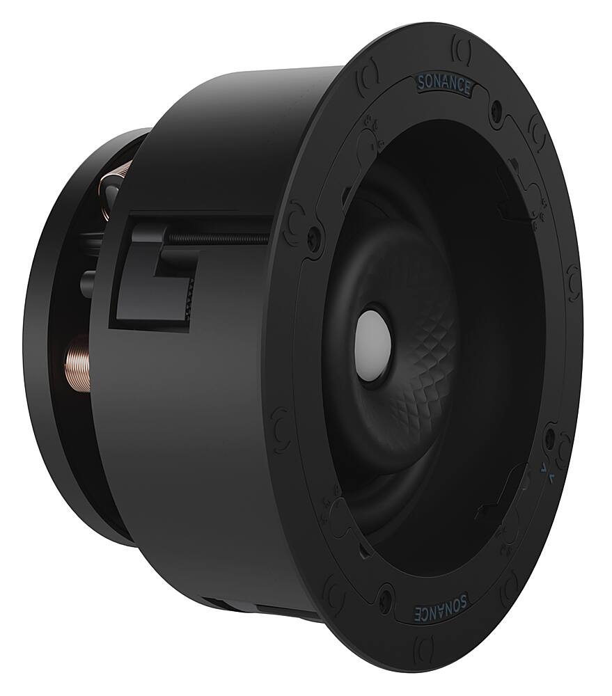 Alt View 15. Sonance - VX64R SINGLE SPEAKER - Visual Experience Series 6" Medium Round 2-Way Speaker (Each) - Paintable White.