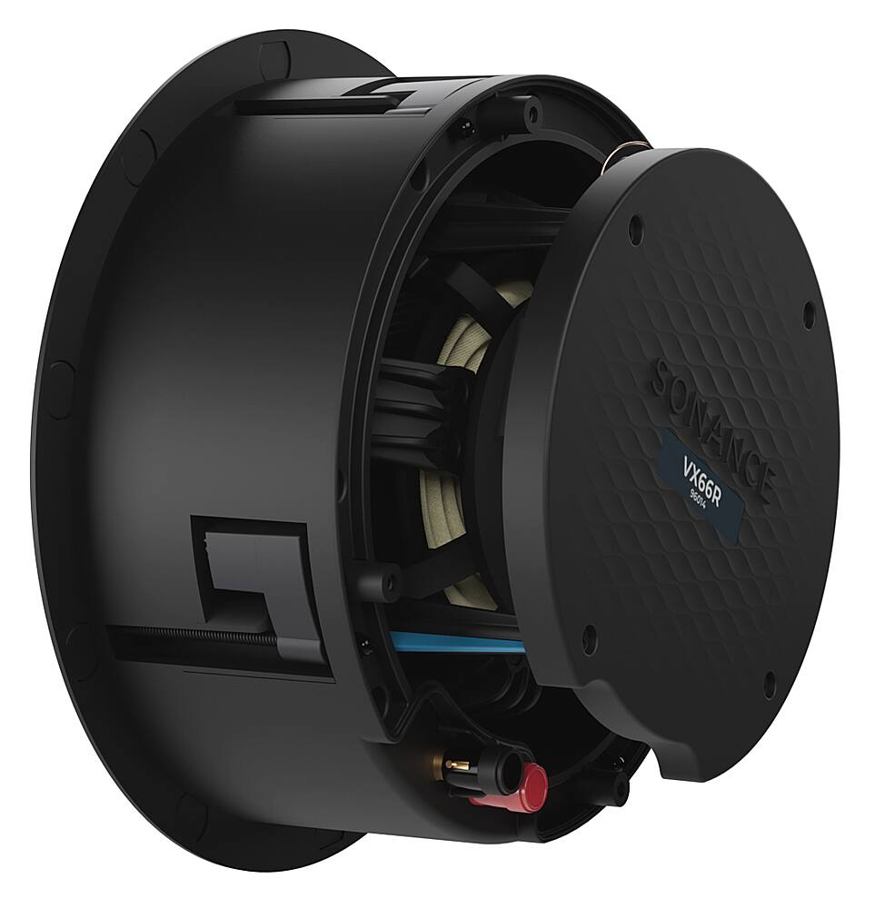 Alt View 11. Sonance - VX66R SINGLE SPEAKER - Visual Experience Series 6" Medium Round 2-Way Speaker (Each) - Paintable White.