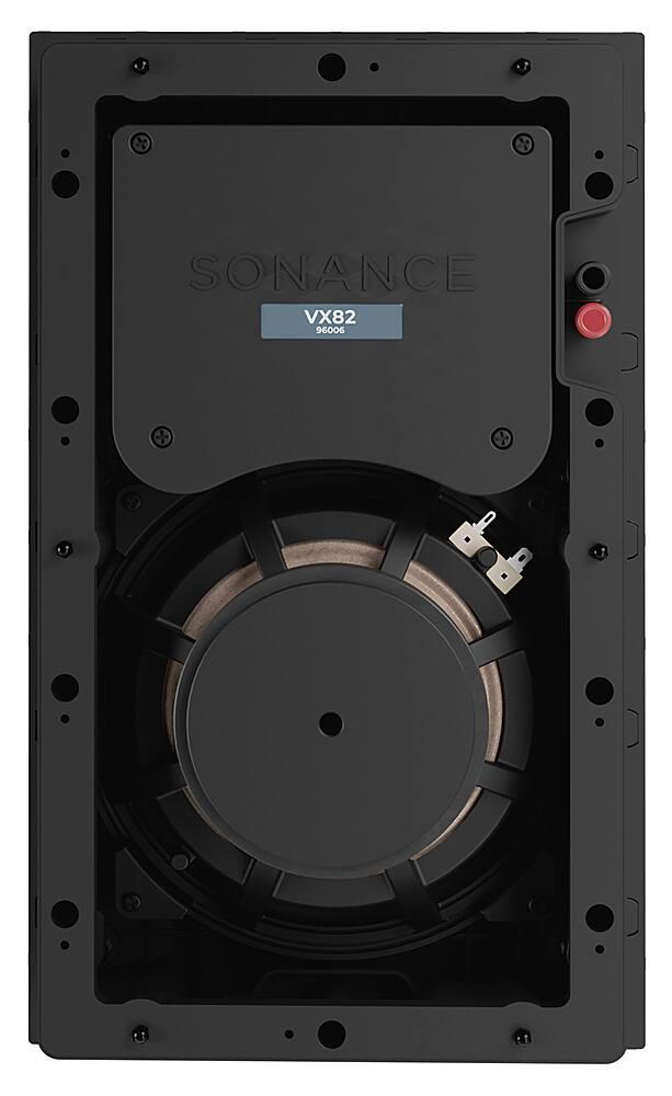 Alt View 12. Sonance - VX82 RECTANGLE SINGLE SPEAKER - Visual Experience Series 8" Large Rectangle 2-Way Speaker (Each) - Paintable White.