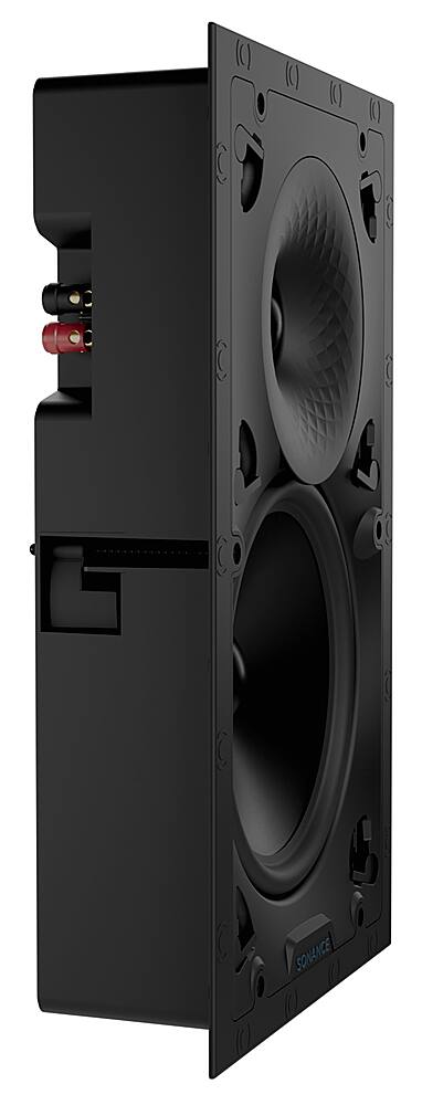 Alt View 15. Sonance - VX82 RECTANGLE SINGLE SPEAKER - Visual Experience Series 8" Large Rectangle 2-Way Speaker (Each) - Paintable White.