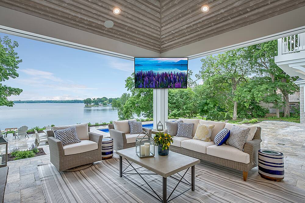 Alt View 13. Peerless-AV - 55" Neptune Full Sun Outdoor Smart TV - Comes with FREE Outdoor Tilting Wall Mount.