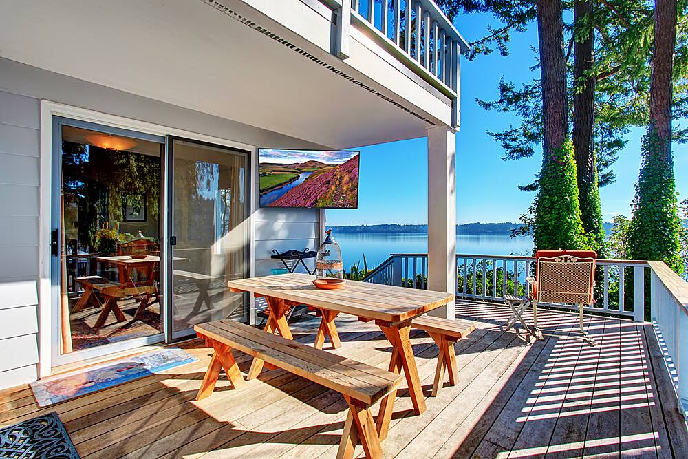 Alt View 17. Peerless-AV - 55" Neptune Full Sun Outdoor Smart TV - Comes with FREE Outdoor Tilting Wall Mount.