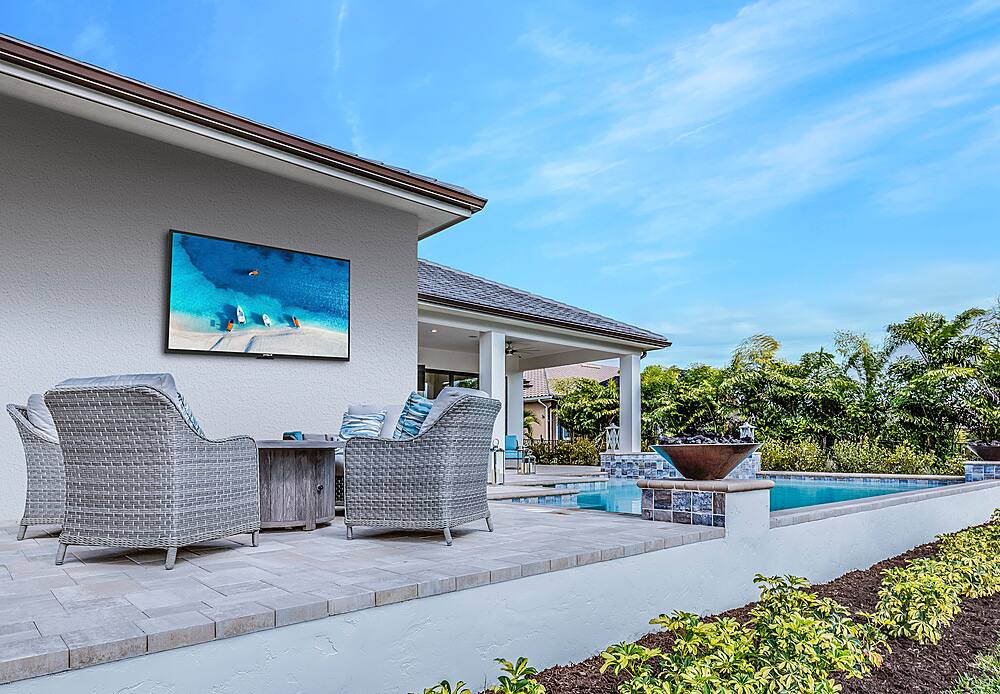 Alt View 18. Peerless-AV - 55" Neptune Full Sun Outdoor Smart TV - Comes with FREE Outdoor Tilting Wall Mount.