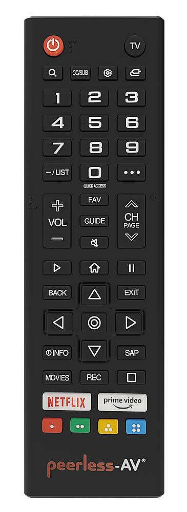 Alt View 2. Peerless-AV - 55" Neptune Full Sun Outdoor Smart TV - Comes with FREE Outdoor Tilting Wall Mount.