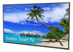 Peerless-AV - 65" Neptune Full Sun Outdoor Smart TV - Comes with FREE Outdoor Tilting Wall Mount - Front_Zoom