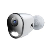 Night Owl - Indoor/Outdoor Add On Wired IP 4K Security Camera with 2-Way Audio - White - Front_Zoom