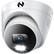 Front. Night Owl - Indoor/Outdoor Add On Wired IP 4K Security Dome Camera with 2-Way Audio - White.