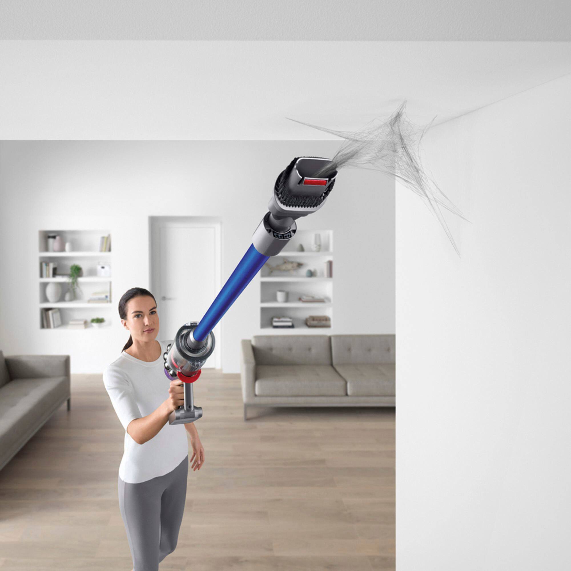 Alt View 14. Dyson - Refurbished V11 Torque Drive Cordless Vacuum - Blue/Nickel.