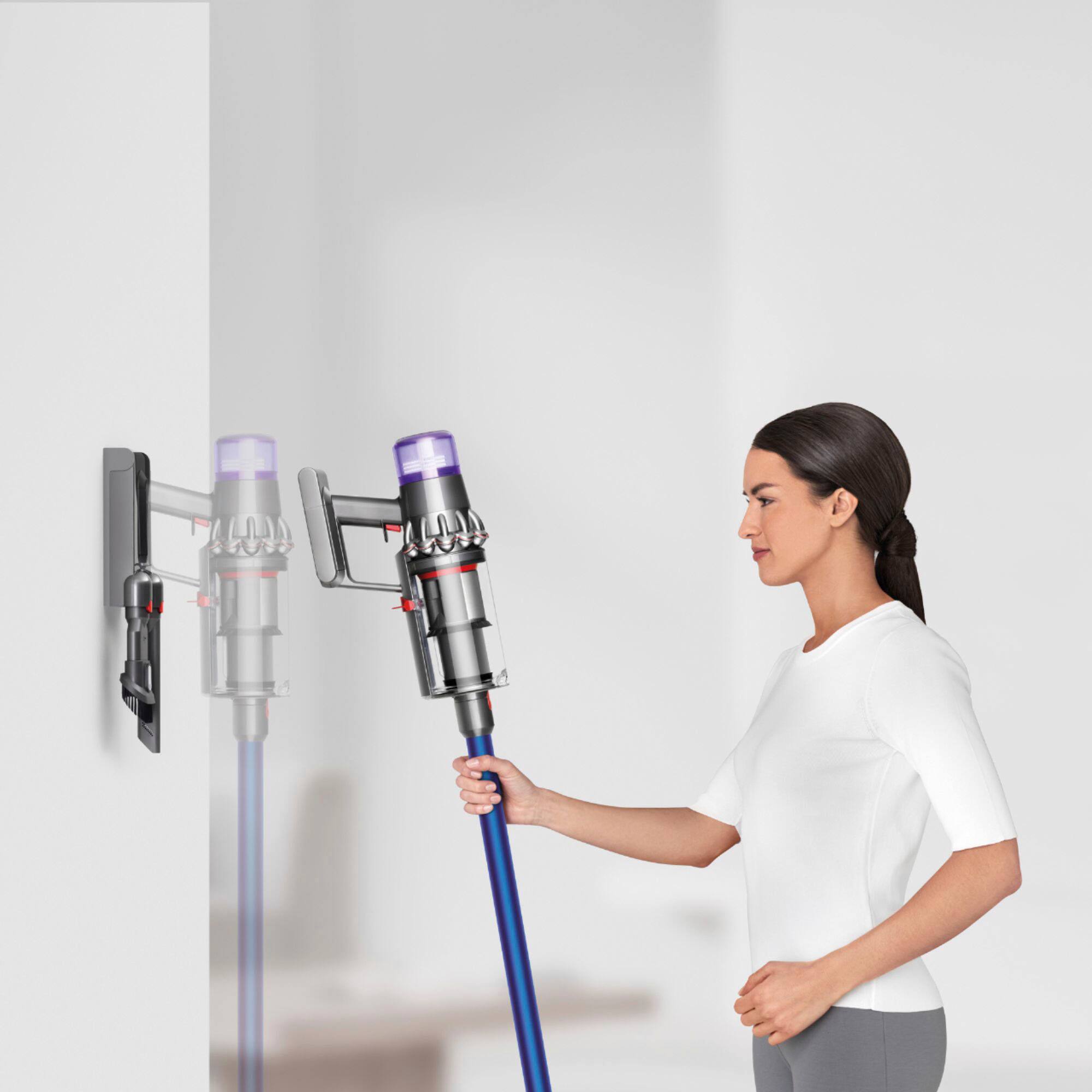 Alt View 15. Dyson - Refurbished V11 Torque Drive Cordless Vacuum - Blue/Nickel.