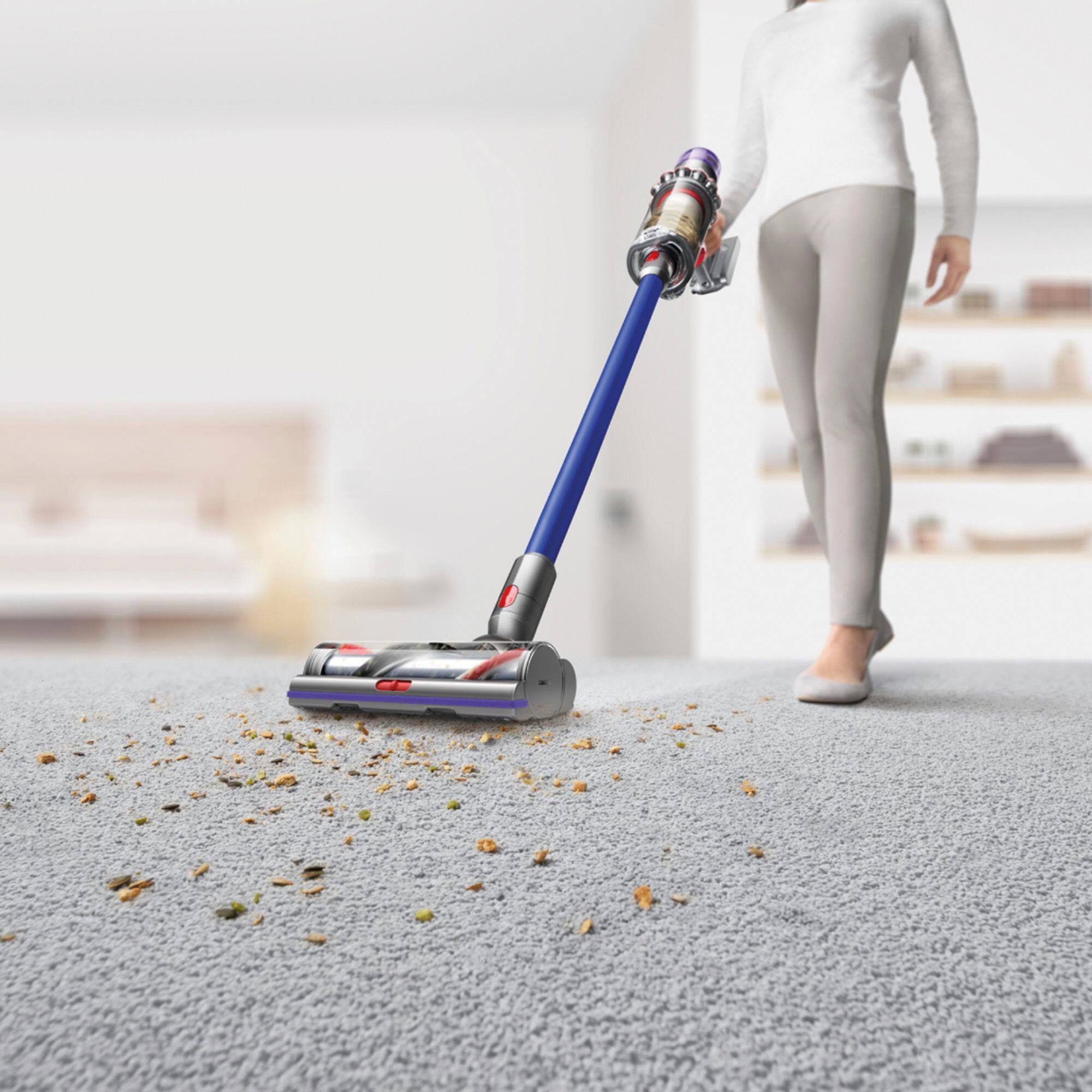 Alt View 16. Dyson - Refurbished V11 Torque Drive Cordless Vacuum - Blue/Nickel.