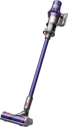 Front. Dyson - Refurbished Cyclone V10 Animal+ Cordless Vacuum - Purple.