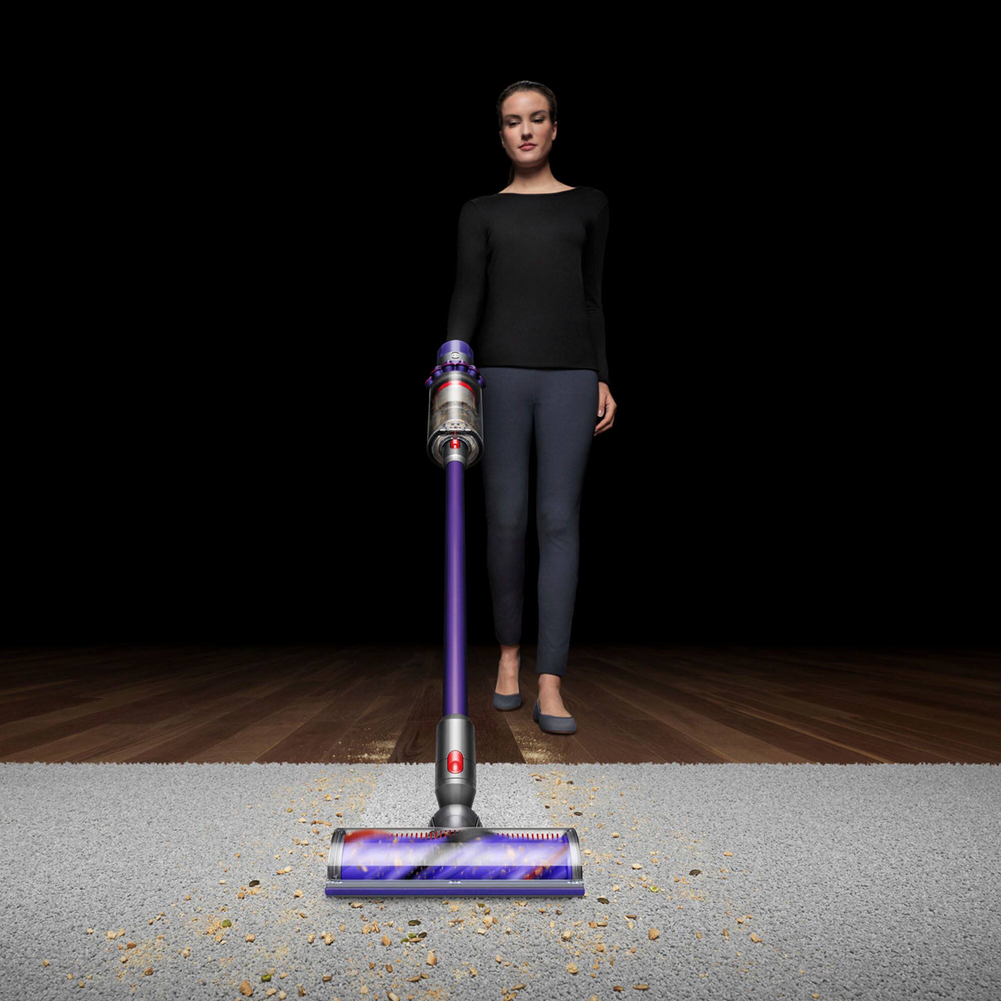 Alt View 11. Dyson - Refurbished Cyclone V10 Animal+ Cordless Vacuum - Purple.