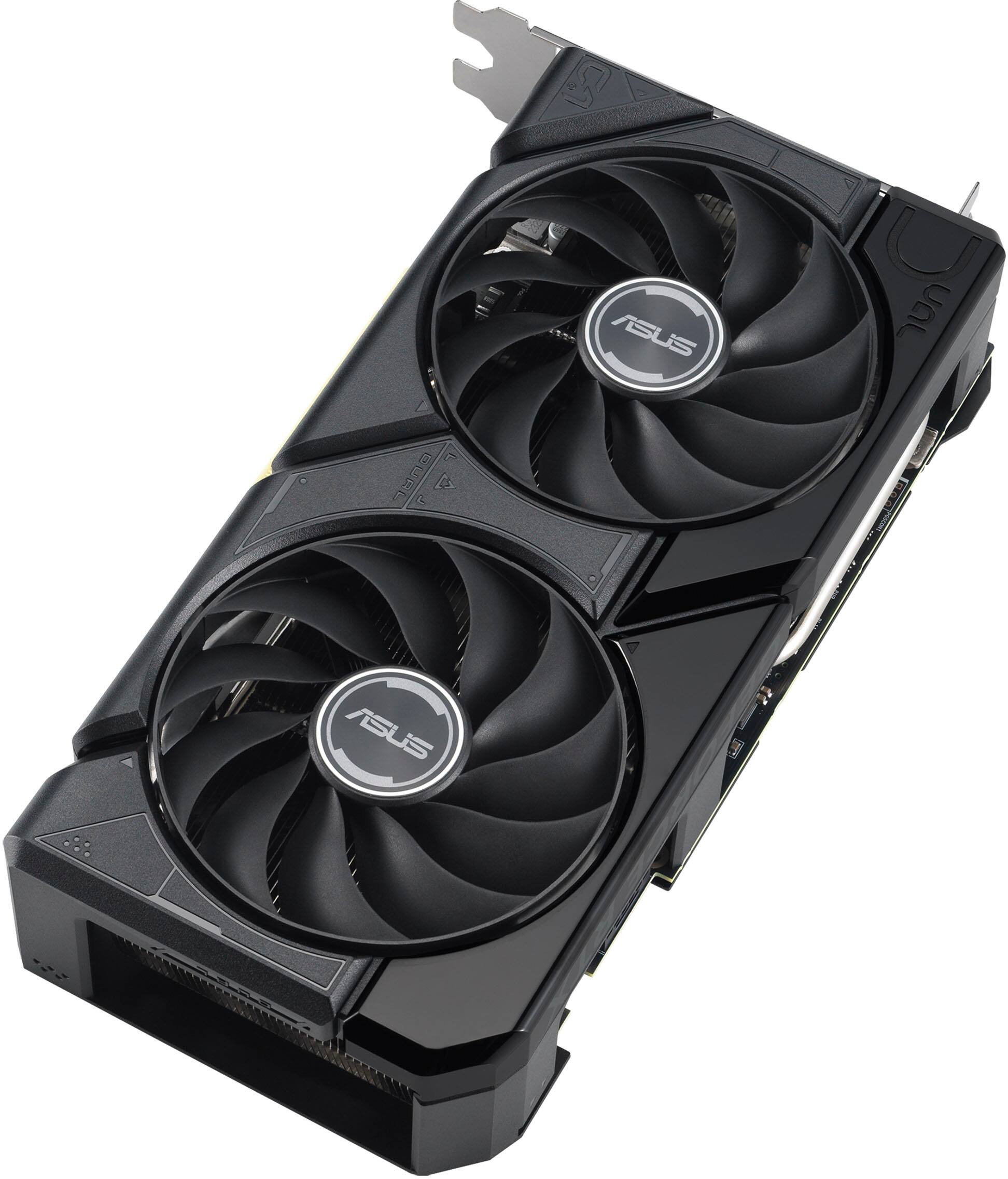 Alt View 15. ASUS - Dual NVIDIA GeForce RTX 4070 Super EVO Overclock 12GB GDDR6X PCI Express 4.0 Graphics Card - Black.