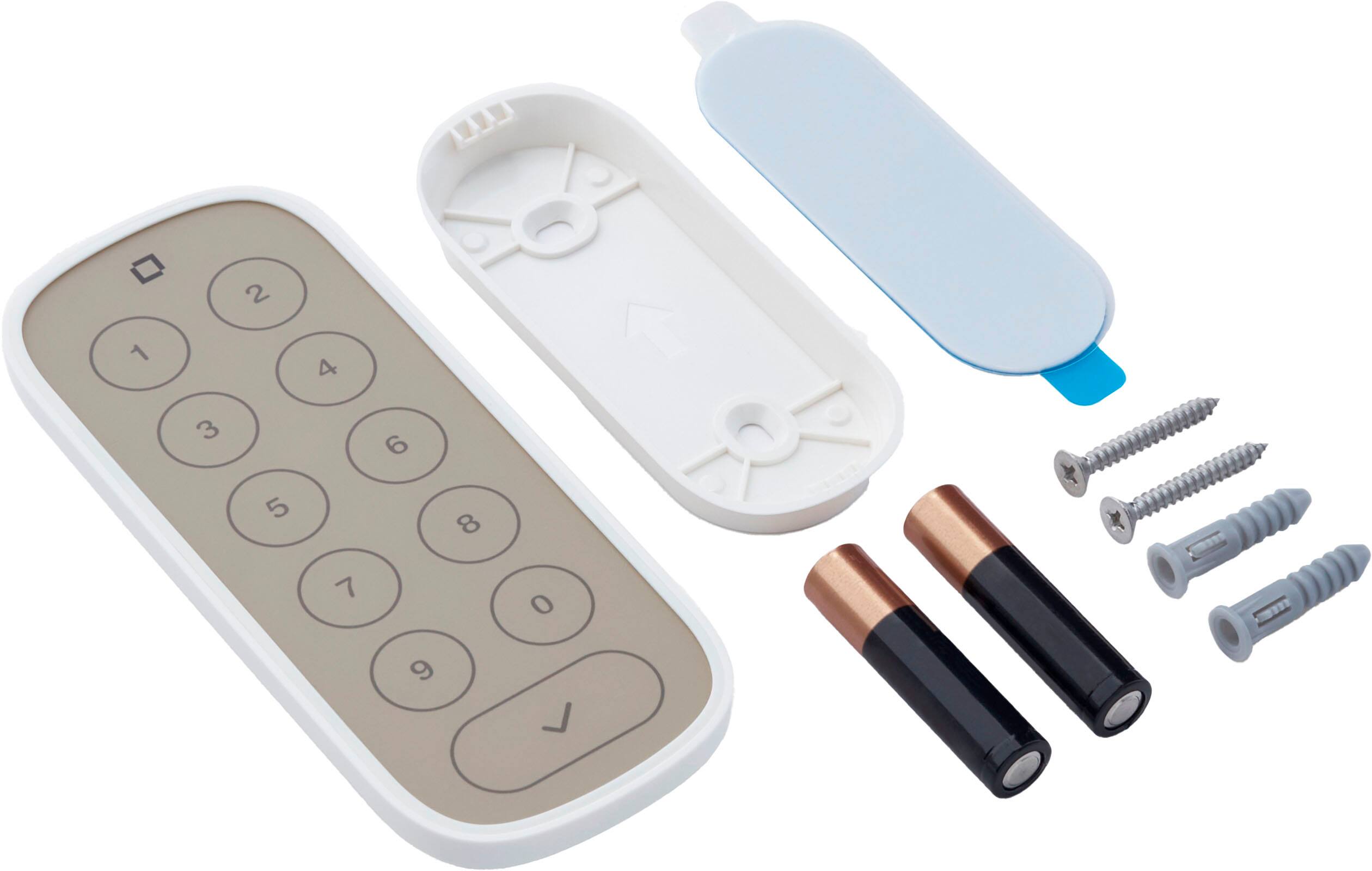 Great for visitor or rental access with customizable key codes.