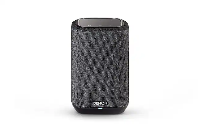 Front. Denon - Home 150NV Smart Wireless Capability Powered Speaker - Black.